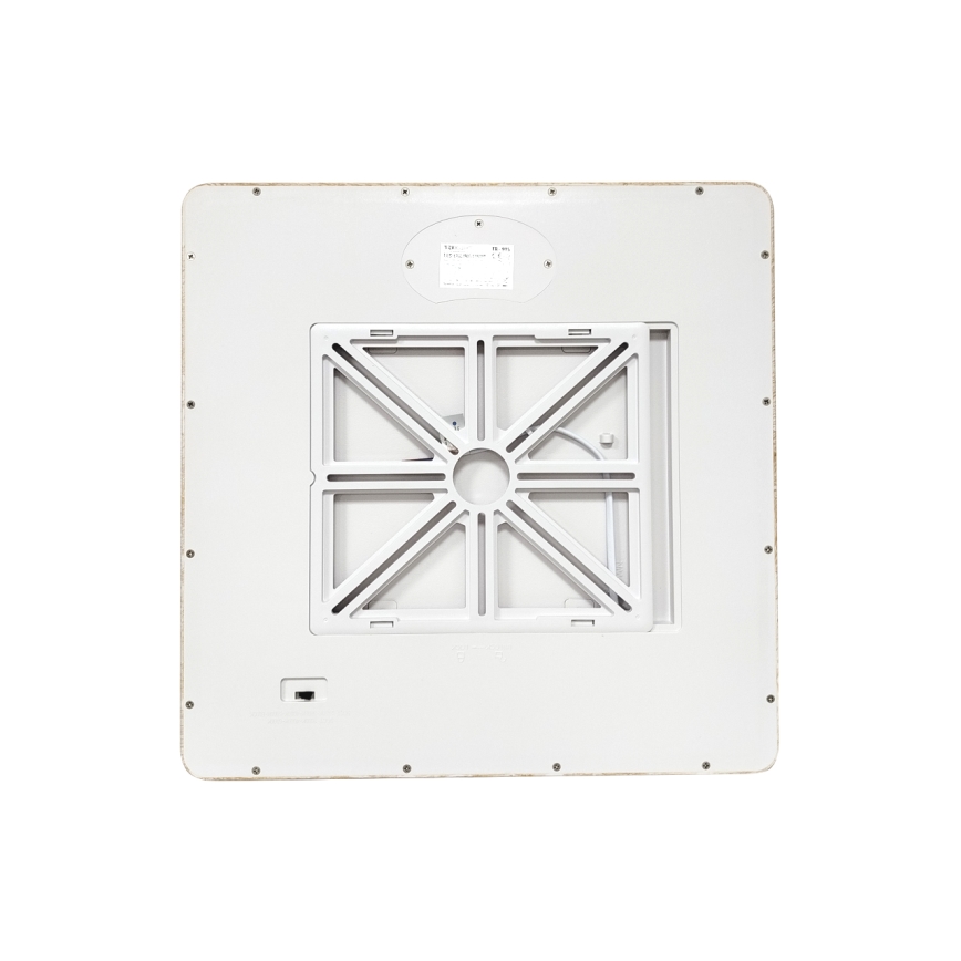 Plafonnier LED/32W/230V 3000/4000/6500K 40x40 cm beige